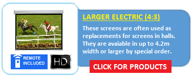 EA Series Large Electric Screens